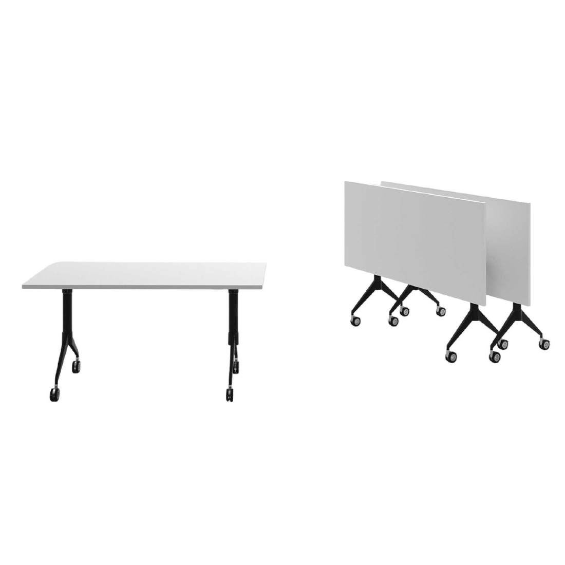 Marco 2-Leg Folding Frame, 550mm Narrow Stance - SWITCH OFFICE