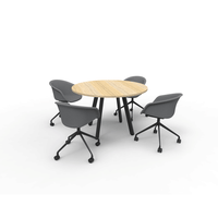 Deluxe Eternity Round Meeting Table - switchoffice.com.au