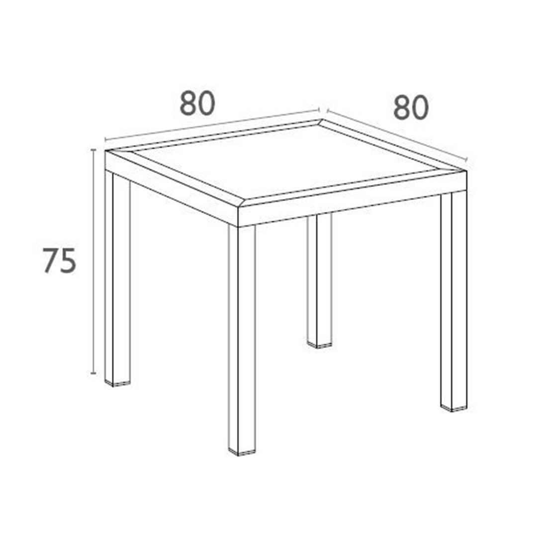 Orlando Outdoor Table - switchoffice.com.au