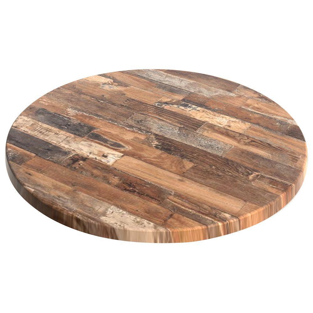 Werzalit Round 800mm Table Top - switchoffice.com.au