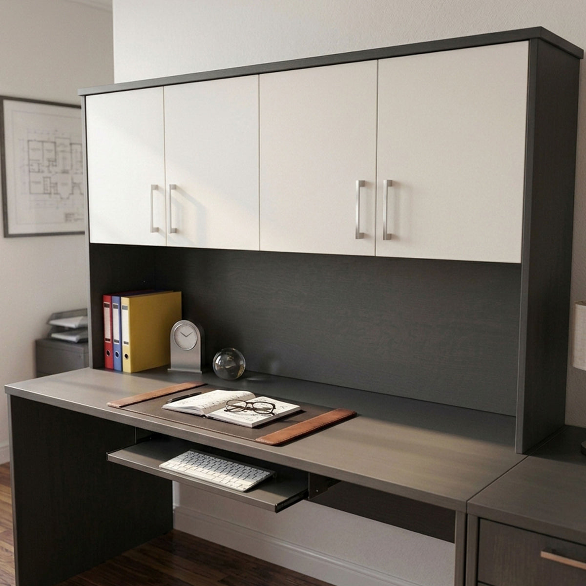 Custom Swing Door Hutch