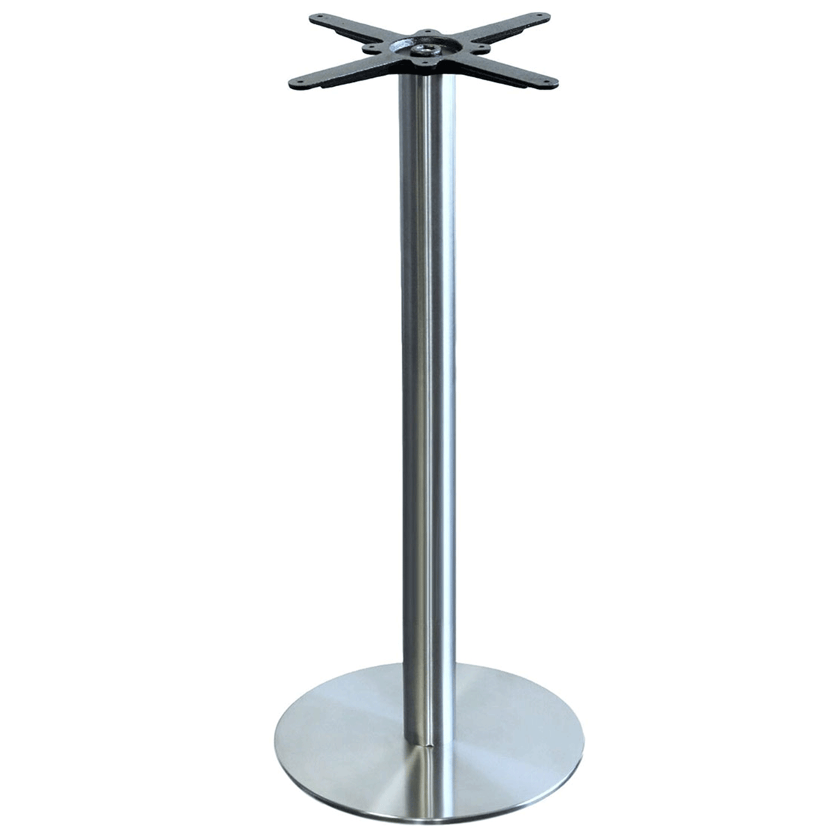 Alexi Stainless Steel Bar Table Base