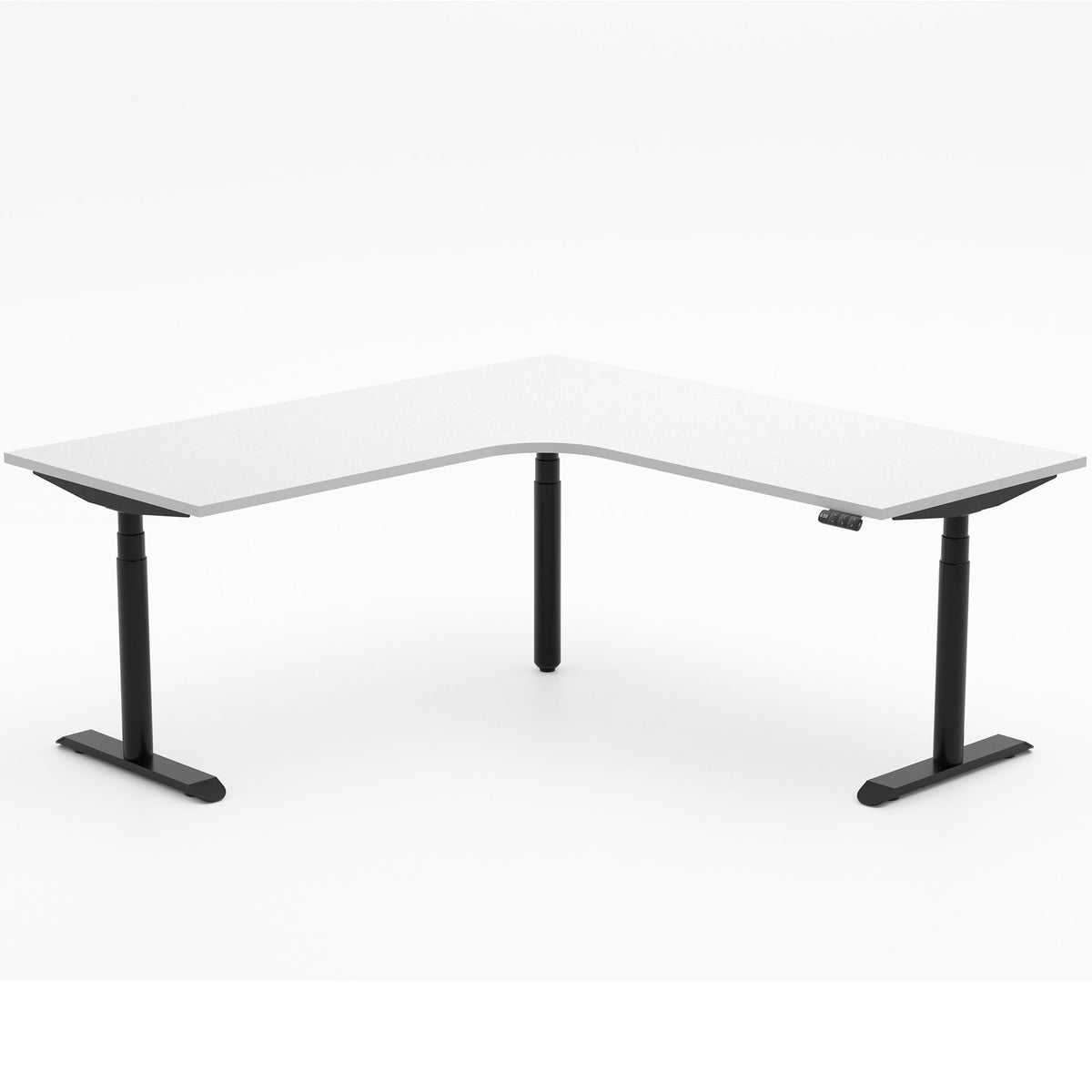 ENV3 Round Electric Corner Workstation