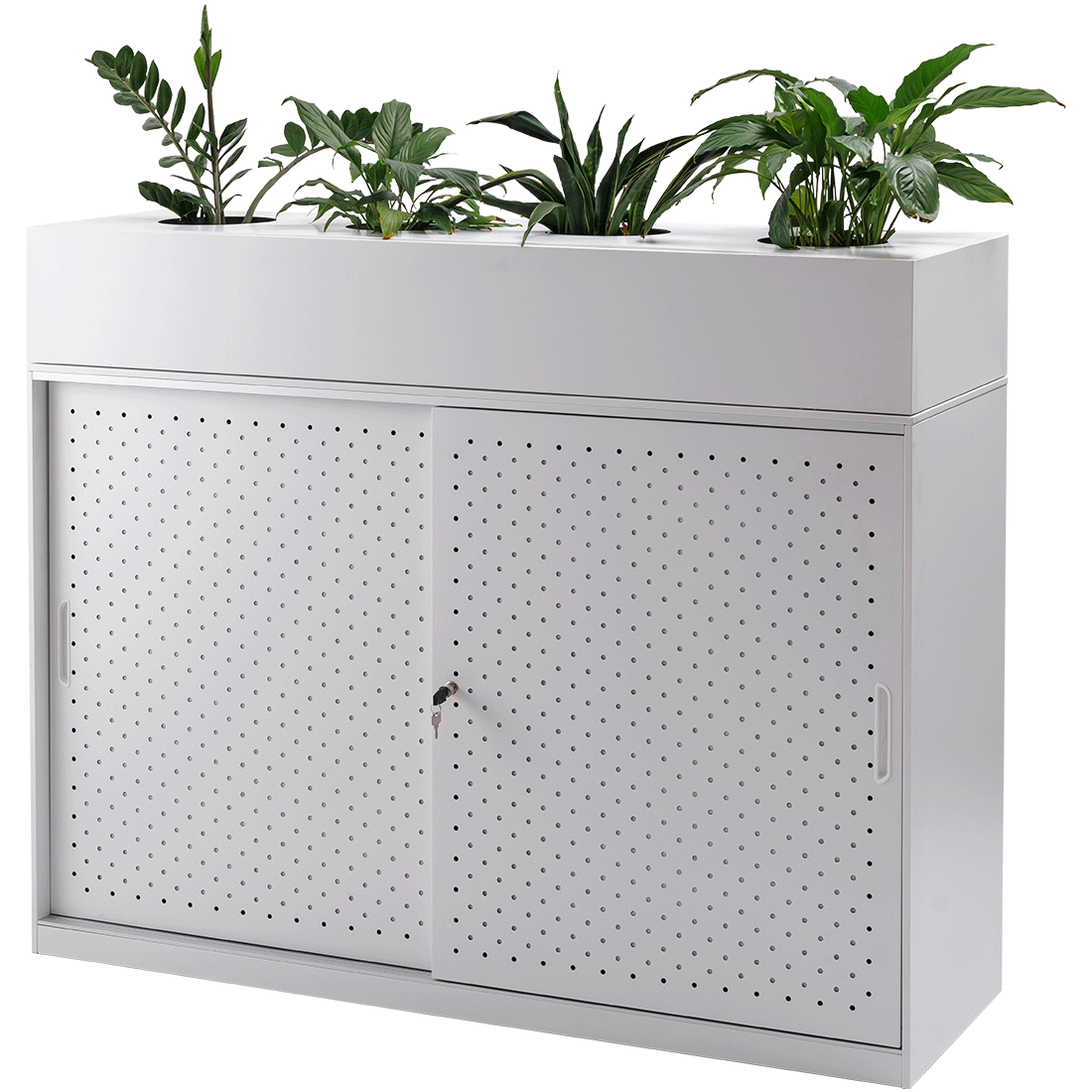 Cupboard Planter box for Perforated Cupboard