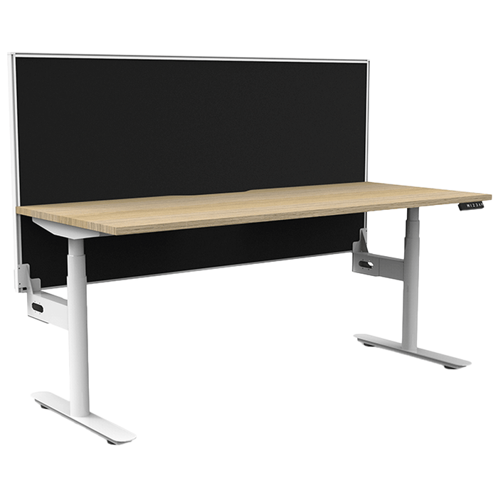 Halo Plus Single Sided Workstation With Screen