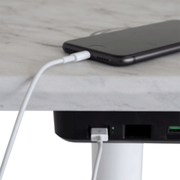 Werzalit Square Wireless Charging Table Top