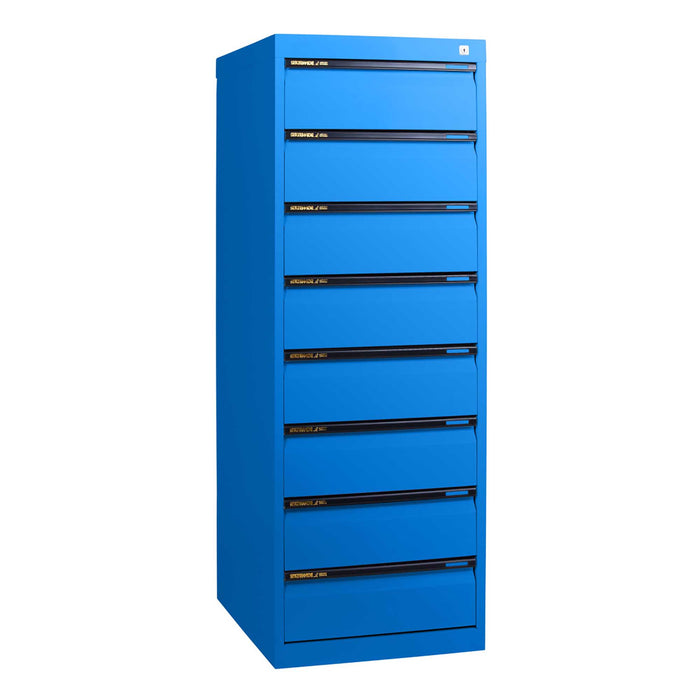 Statewide 8 Drawer Duplex Card Cabinet