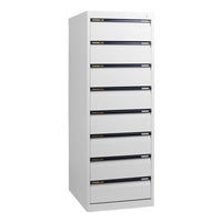 Statewide 8 Drawer Duplex Card Cabinet