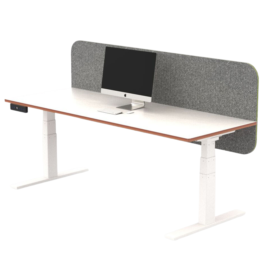Zorb Desk Mounted Acoustic Screen - switchoffice.com.au
