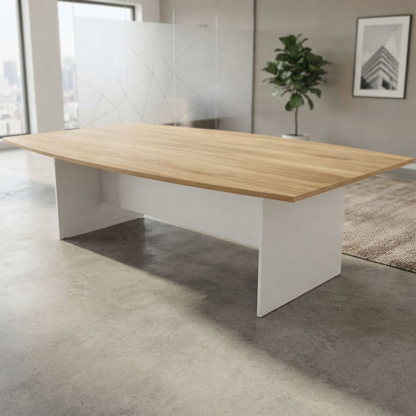 Custom Boatshape Boardroom Table