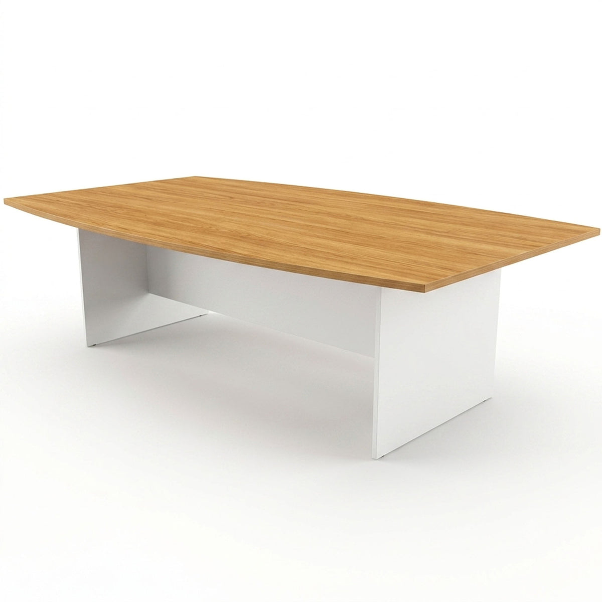 Custom Boatshape Boardroom Table