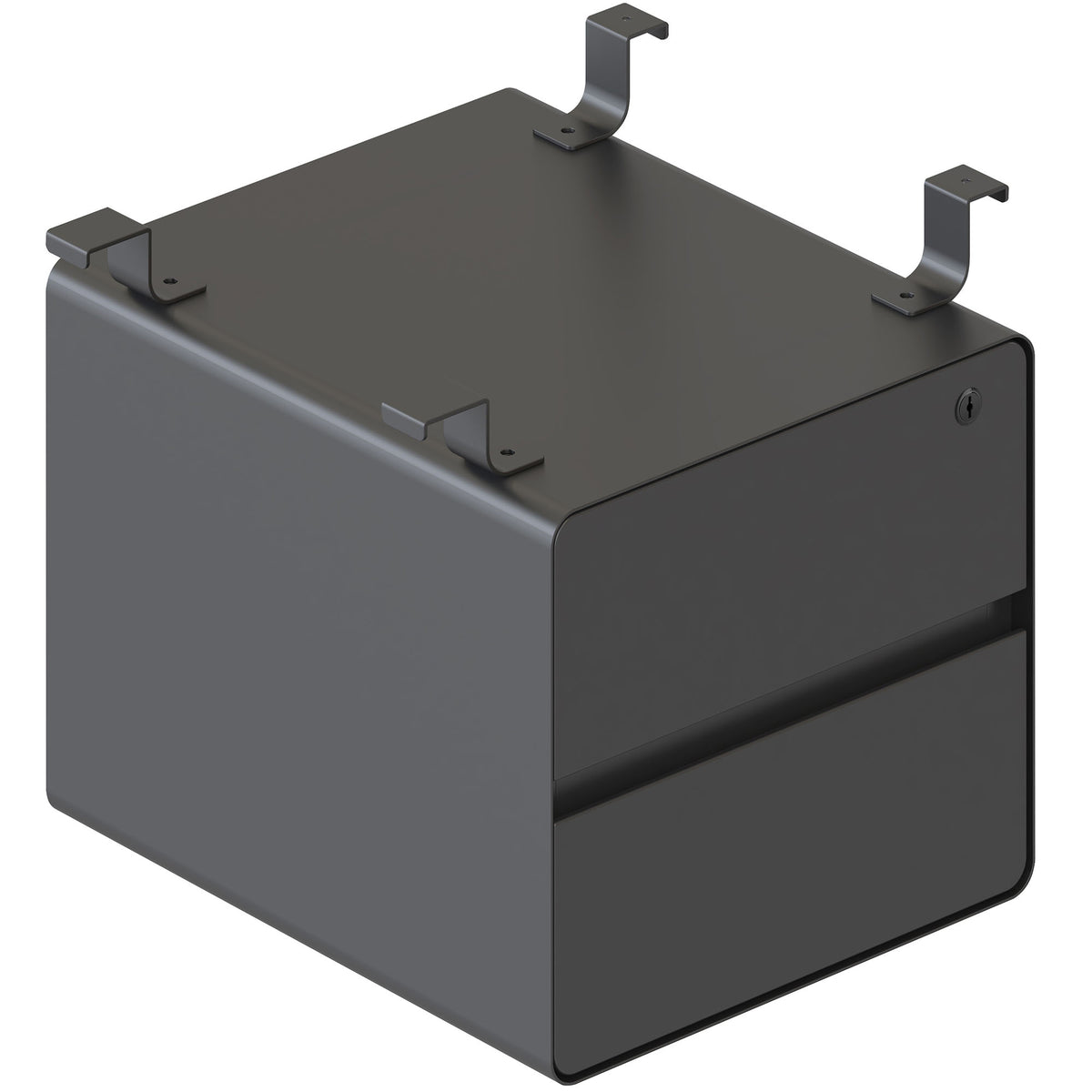 Deluxe 2 Drawer Hanging Pedestal