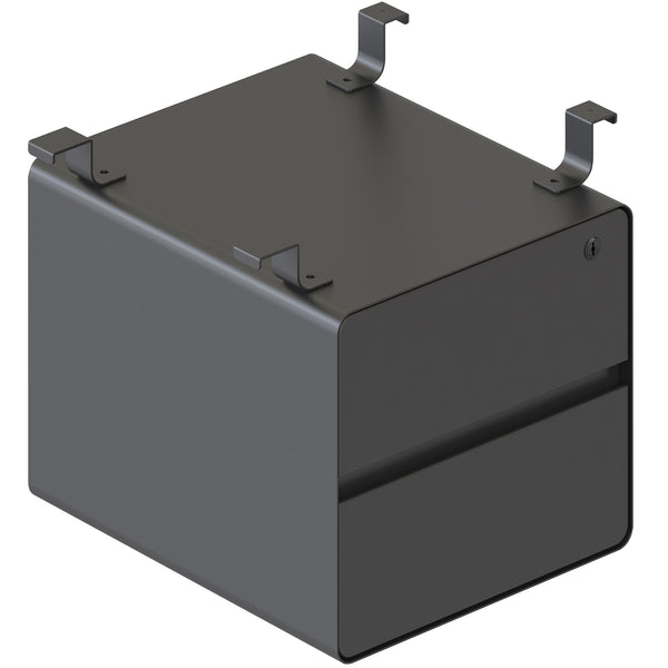 Deluxe 2 Drawer Hanging Pedestal