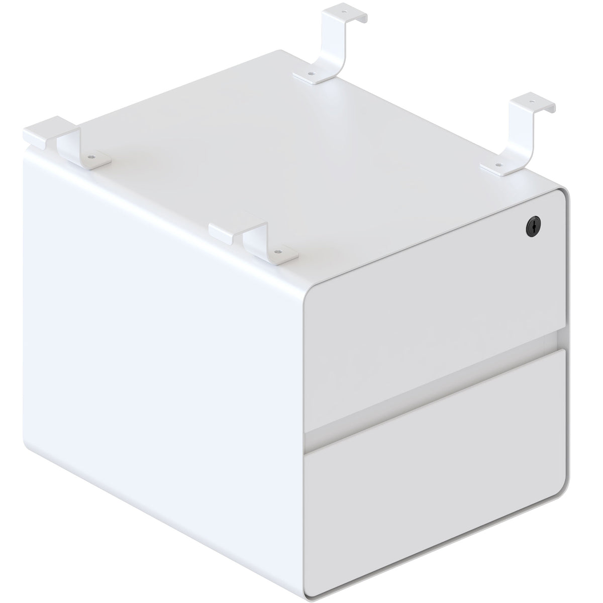 Deluxe 2 Drawer Hanging Pedestal