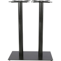 Durafurn Rectangle Twin Bar Table Base