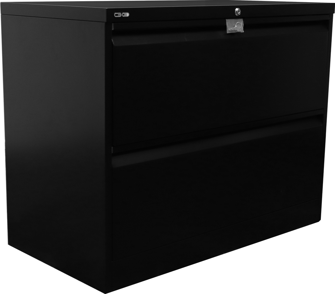 GO Lateral Filing Cabinet 2 Drawer