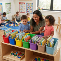 Plastic Book Tubs