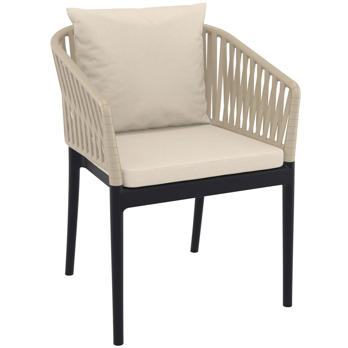 Portofino Arm chair 2 Tone + Cushion