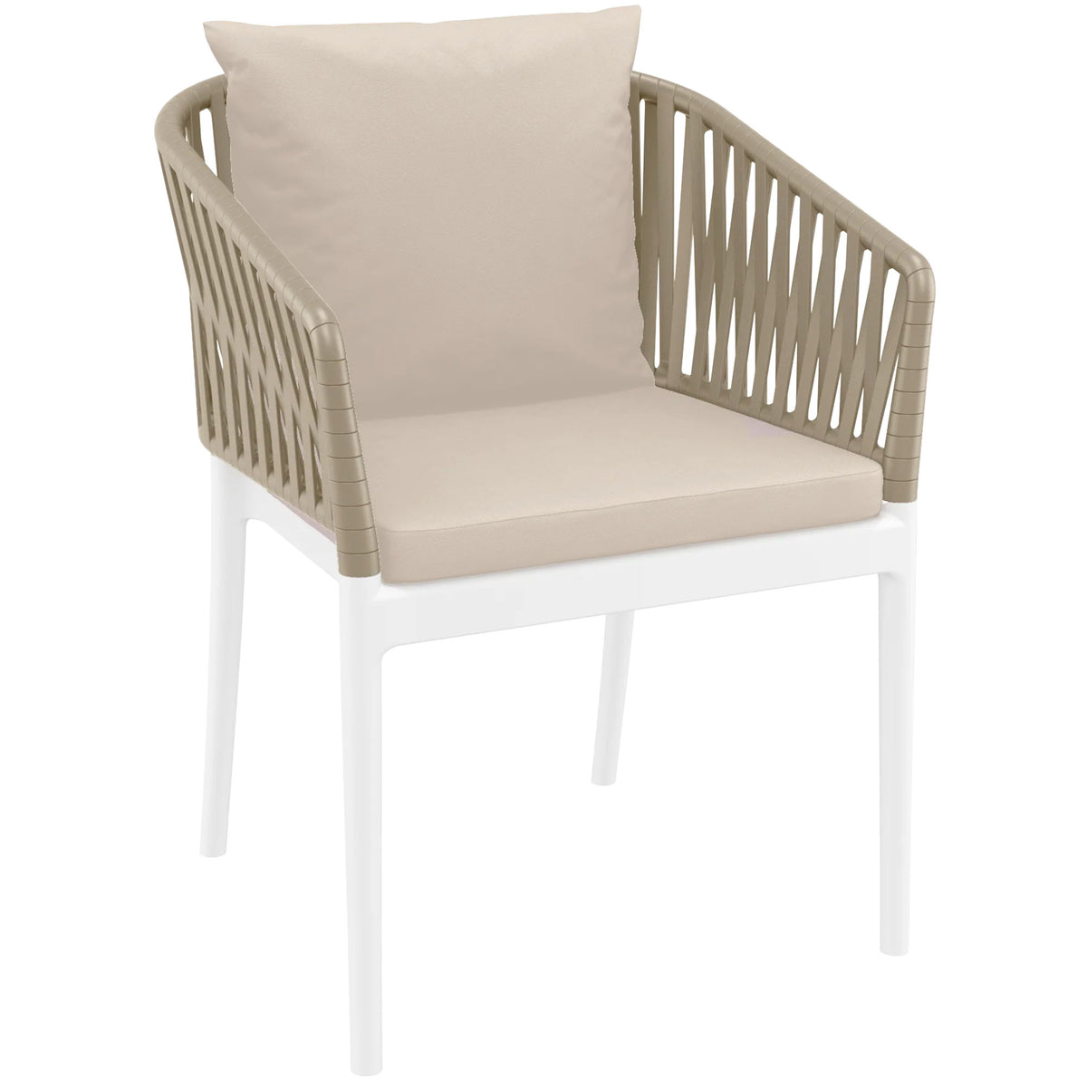 Portofino Arm chair 2 Tone + Cushion