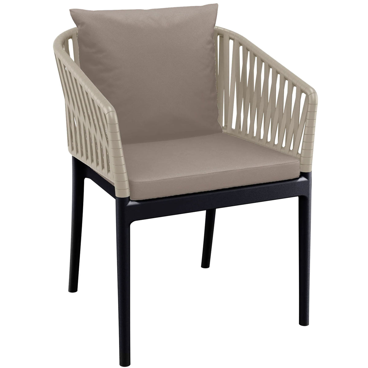 Portofino Arm chair 2 Tone + Cushion