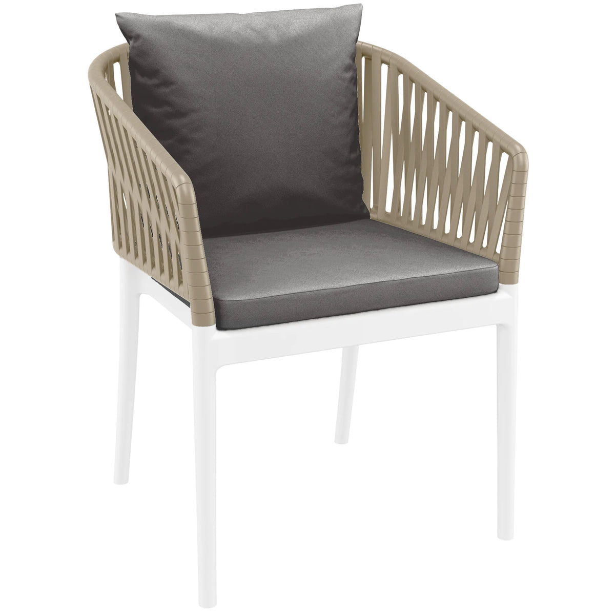 Portofino Arm chair 2 Tone + Cushion