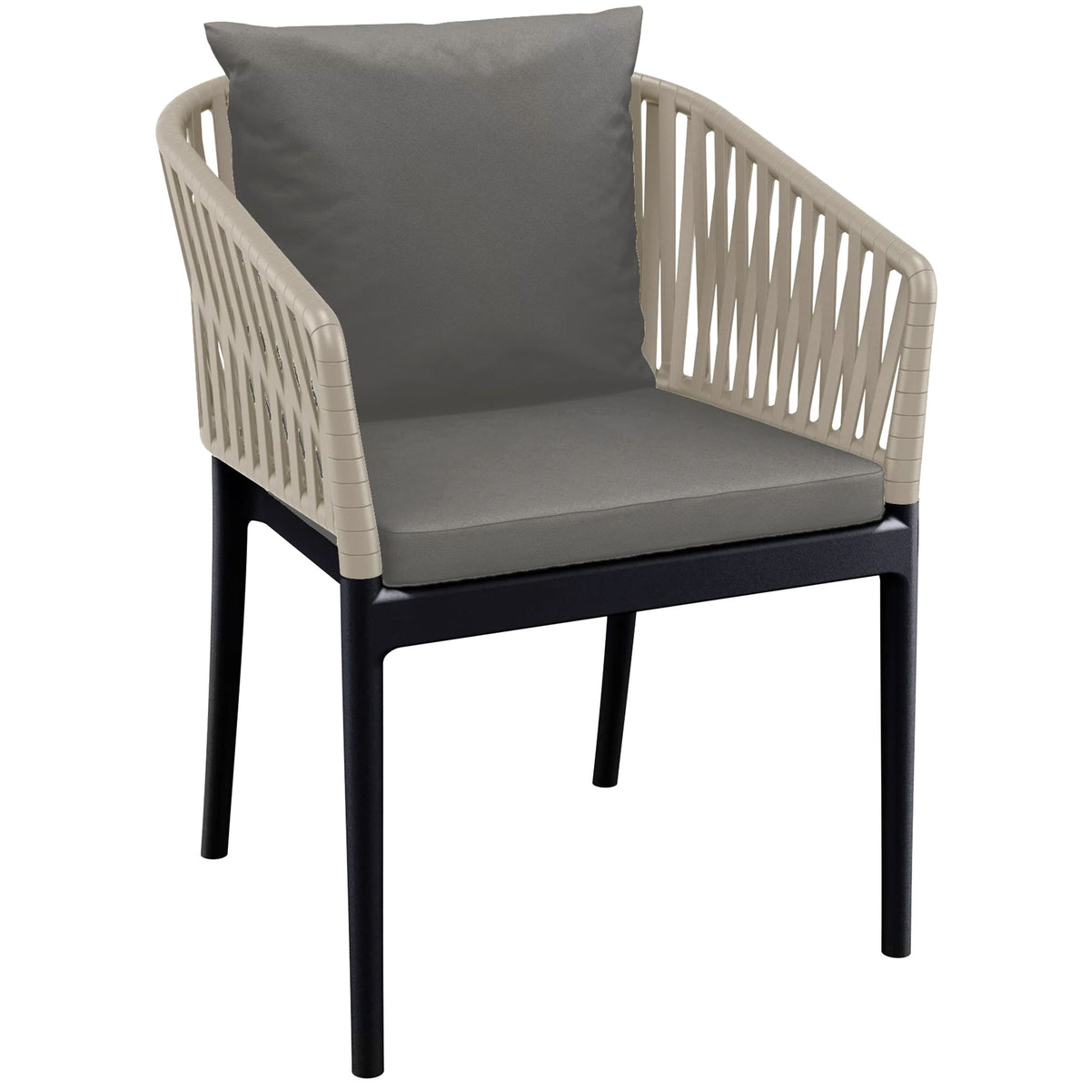 Portofino Arm chair 2 Tone + Cushion