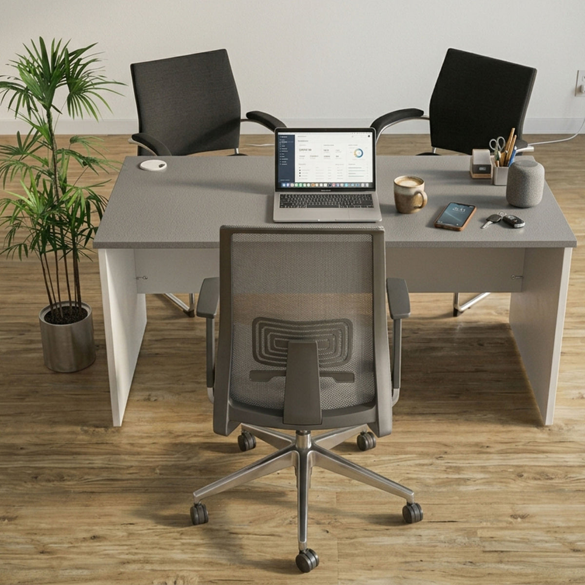 Custom Straight Desk