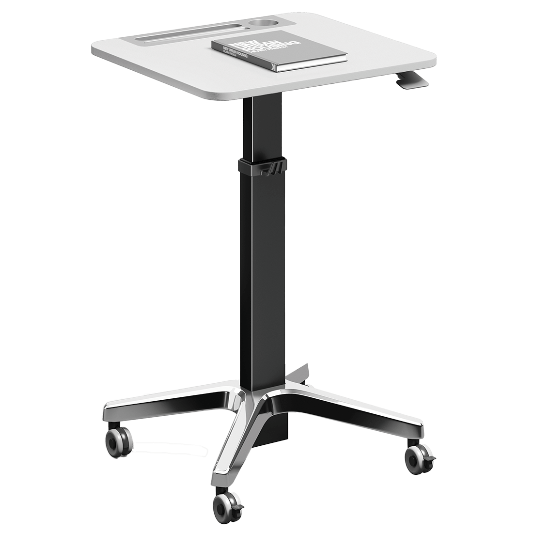Rossi Height Adjustable Gas Lift Table Frame - switchoffice.com.au
