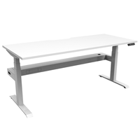 Boost Height Adjustable Desk +Cable Tray - switchoffice.com.au
