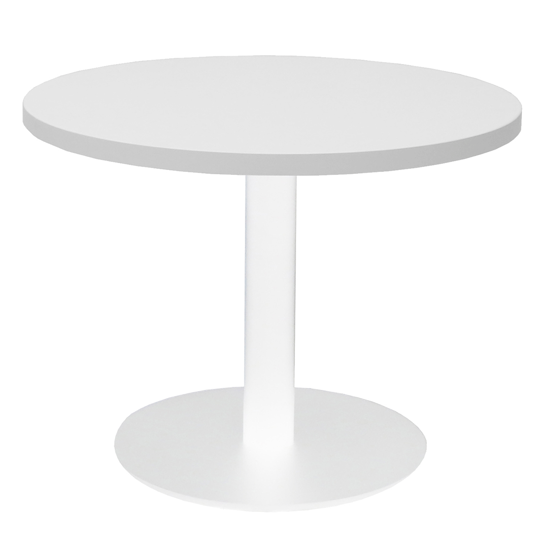 Round Coffee Table with flat Disc Base - switchoffice.com.au