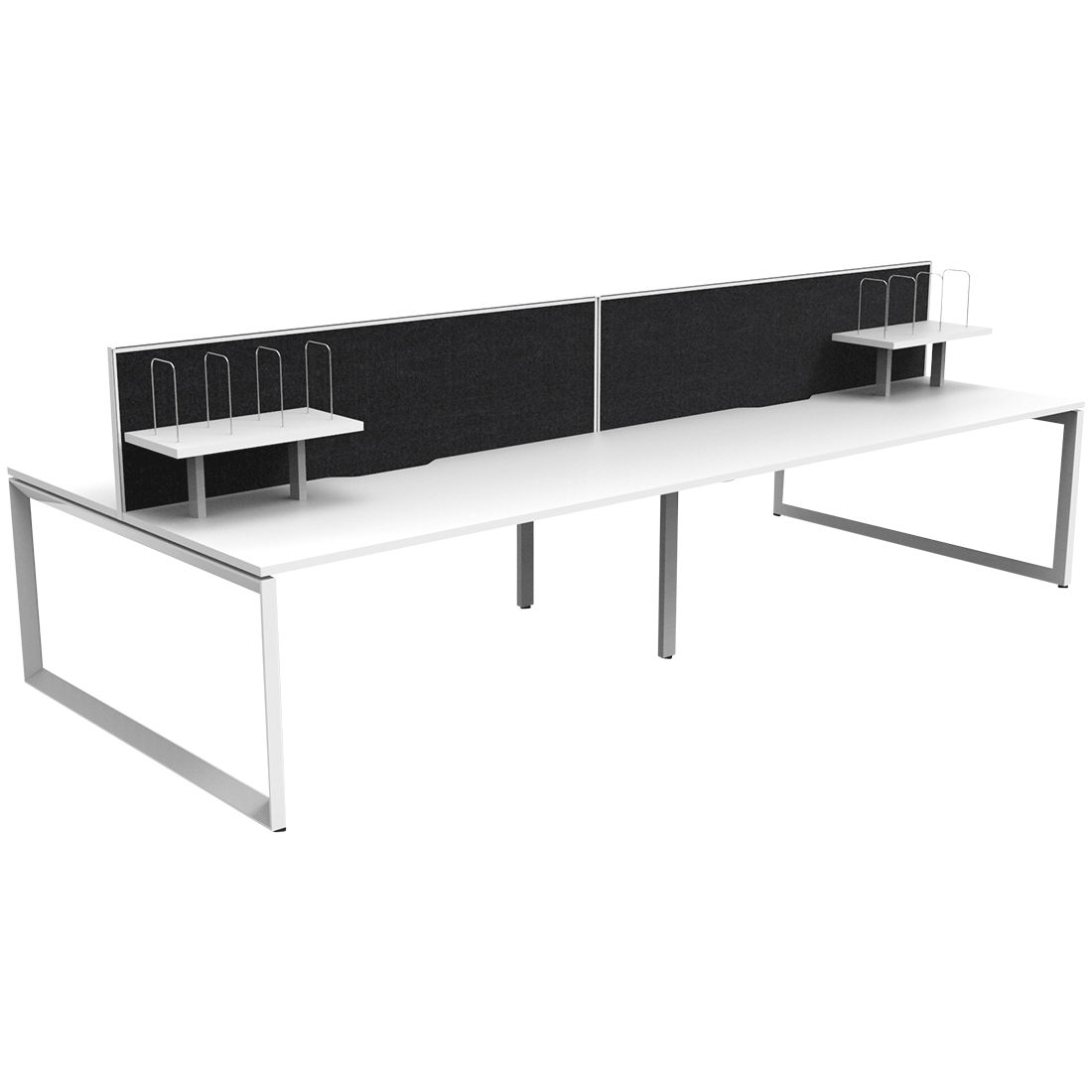 Infinity Desk Mounted Shelf - switchoffice.com.au