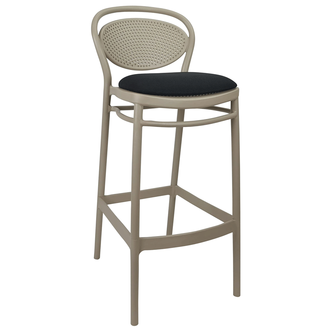 Marcel Bar Stool 75 with Cushion