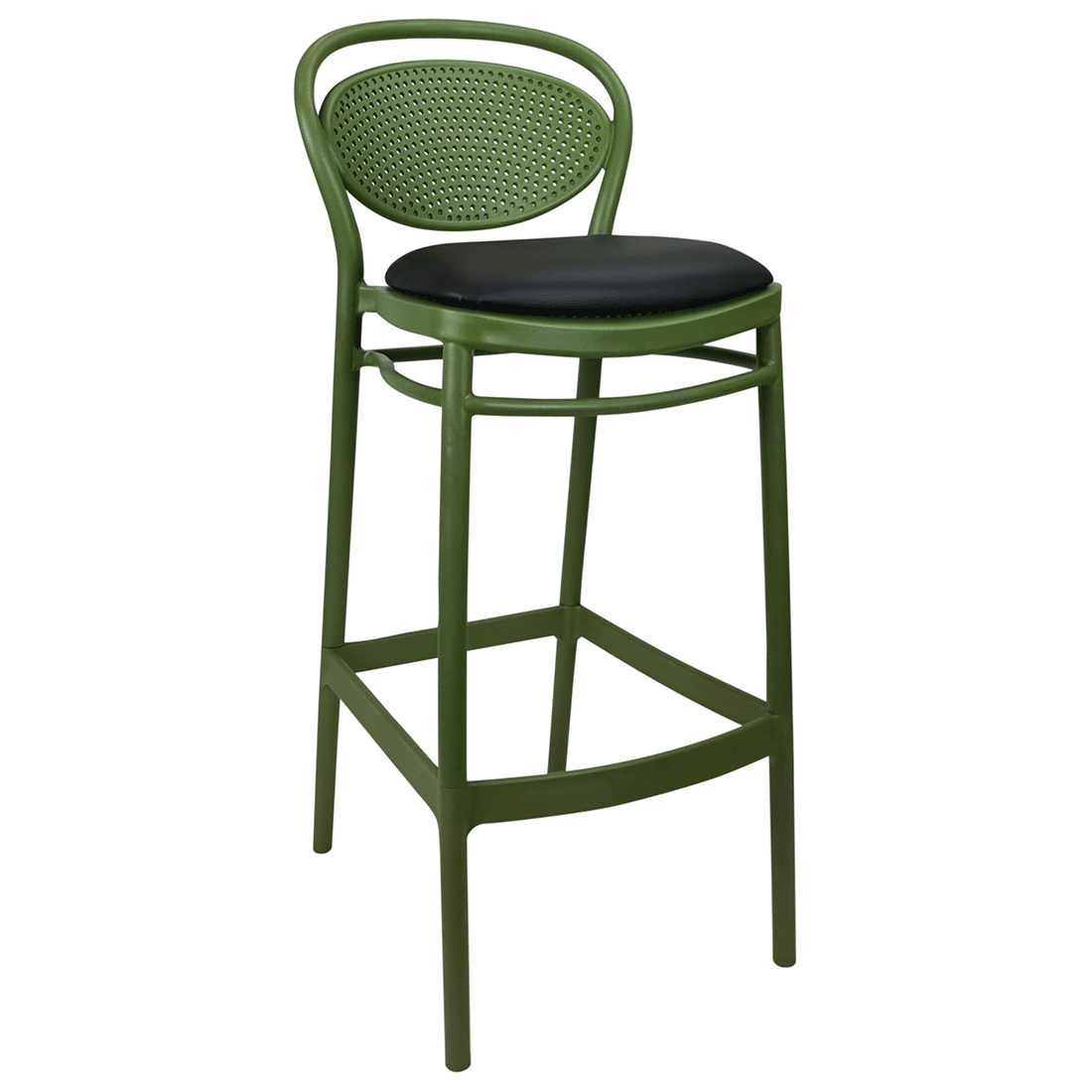 Marcel Bar Stool 75 with Cushion