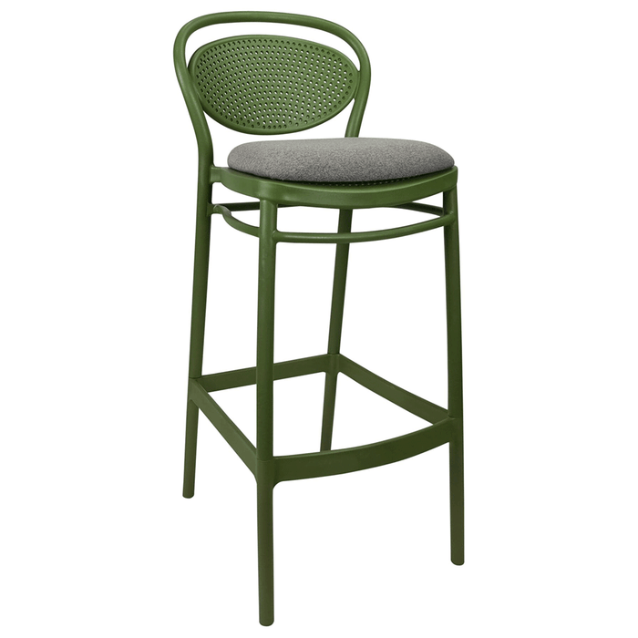 Marcel Bar Stool 75 with Cushion