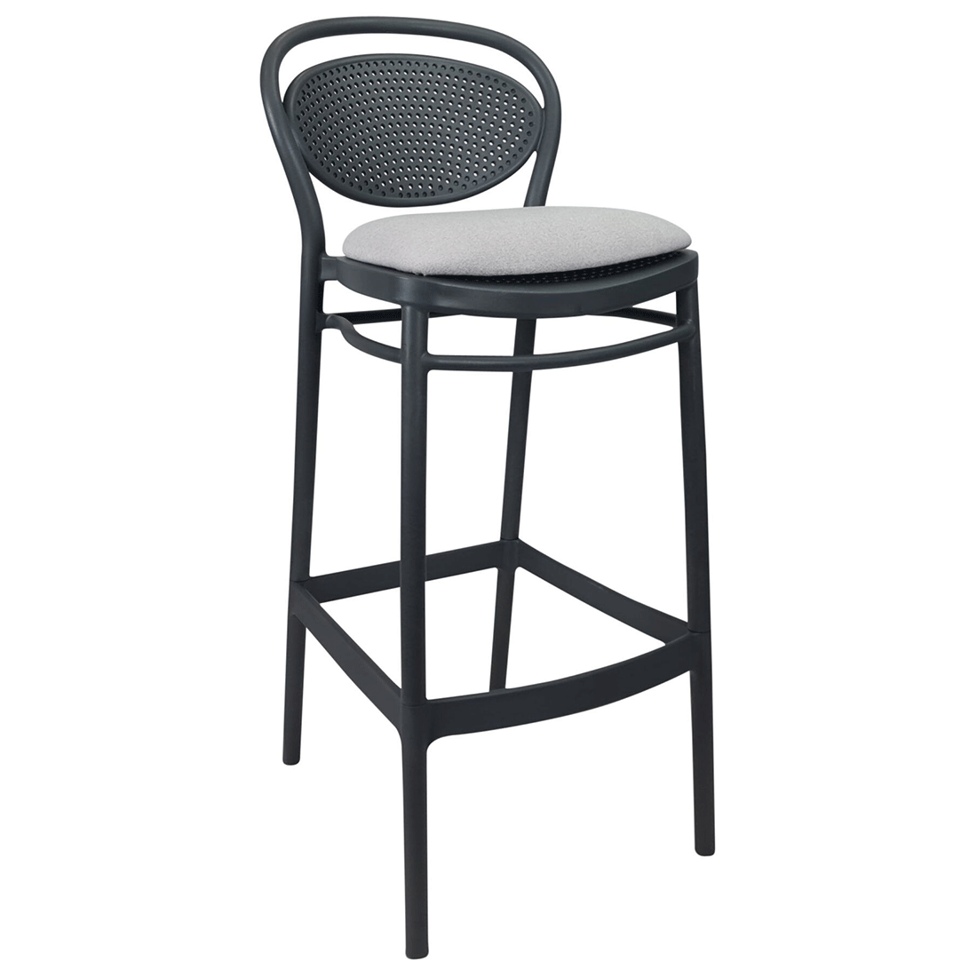 Marcel Bar Stool 75 with Cushion