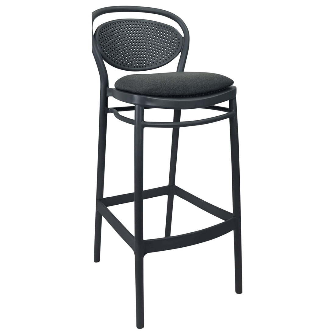 Marcel Bar Stool 75 with Cushion