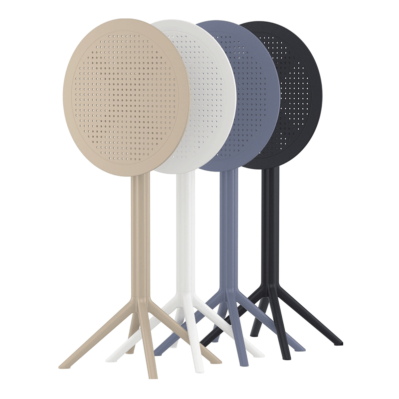 Sky Folding Round Bar Table