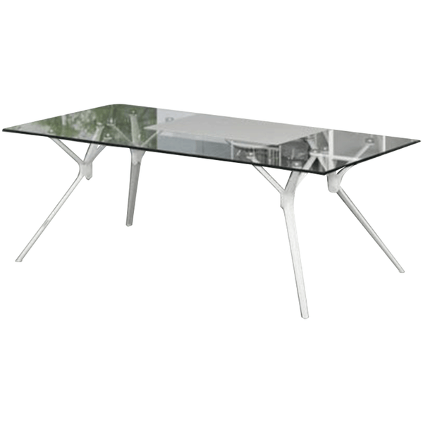 Forza Glass Top Table - switchoffice.com.au