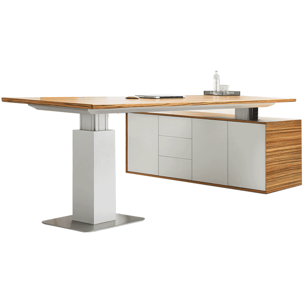 Evolution Executive Height Adjustable Desk with Buffet | Switch Office ...