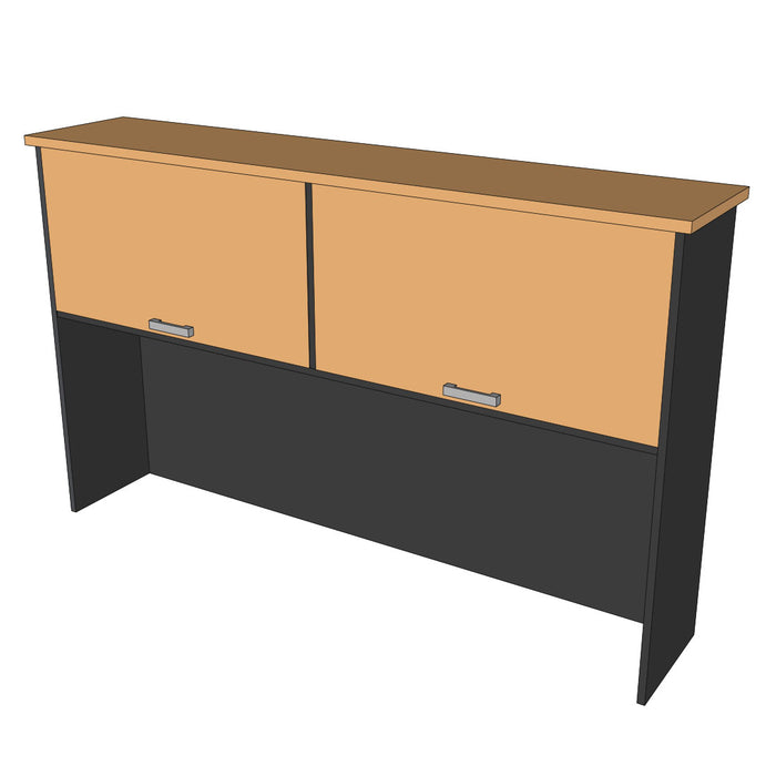 Custom Flip Door Hutch - switchoffice.com.au