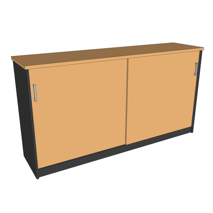 Custom Sliding Door Credenza - switchoffice.com.au