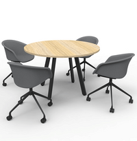Deluxe Eternity Round Meeting Table - switchoffice.com.au