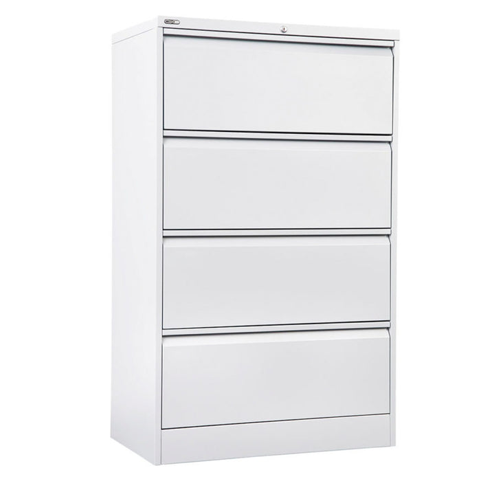 GO Lateral Filing Cabinet 4 Drawer - switchoffice.com.au