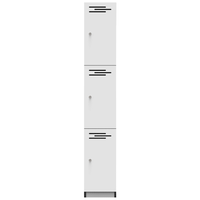 3 Door Rapid Infinity Melamine Locker - switchoffice.com.au