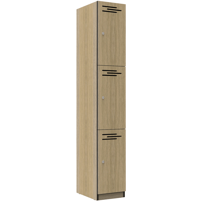 3 Door Rapid Infinity Melamine Locker - switchoffice.com.au