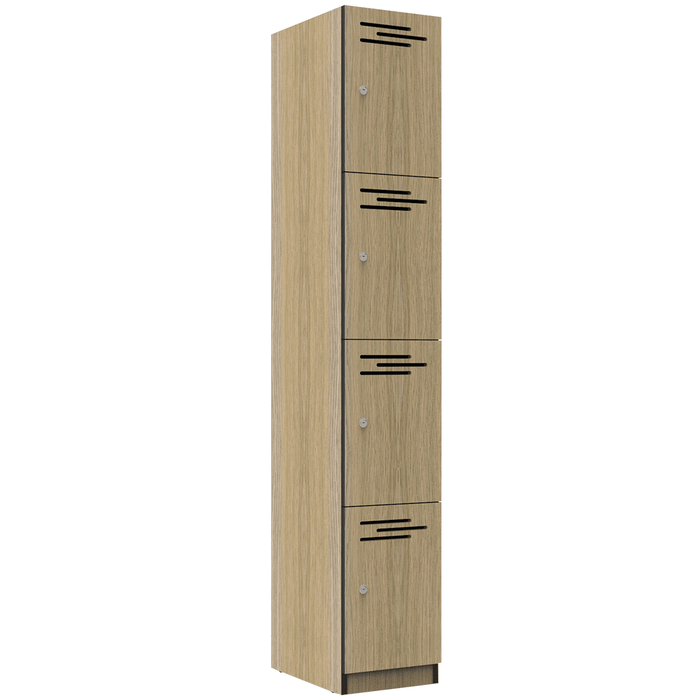 4 Door Rapid Infinity Melamine Locker - switchoffice.com.au