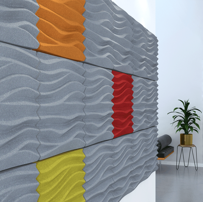 Sand Acoustic Wall Tiles - switchoffice.com.au