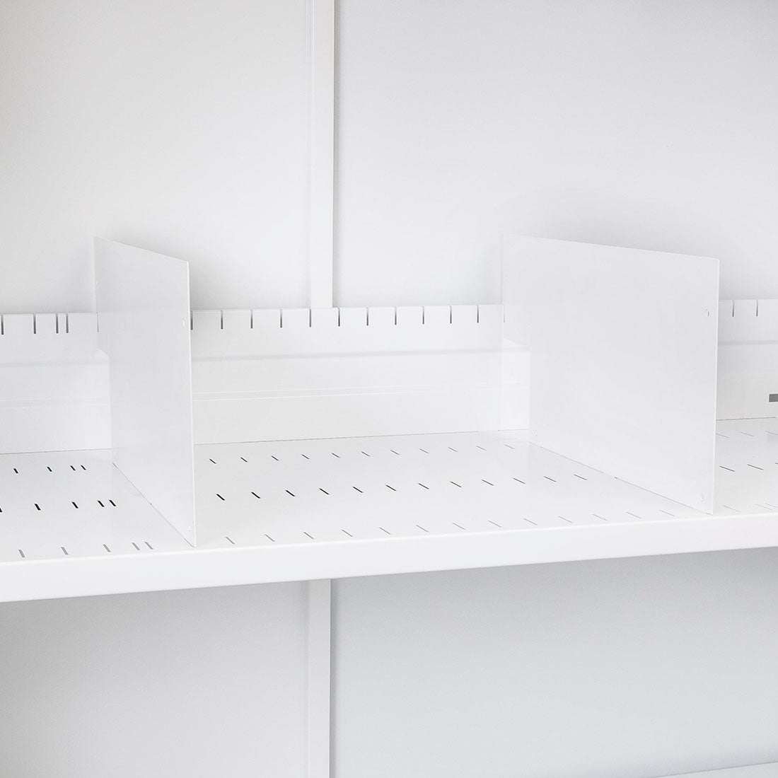 Tambour Slotted Shelf Dividers - switchoffice.com.au